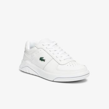 Lacoste Game Advance Leather and Synthetic Sneakers Dámské - Tenisky Bílé | CZ-pixUas